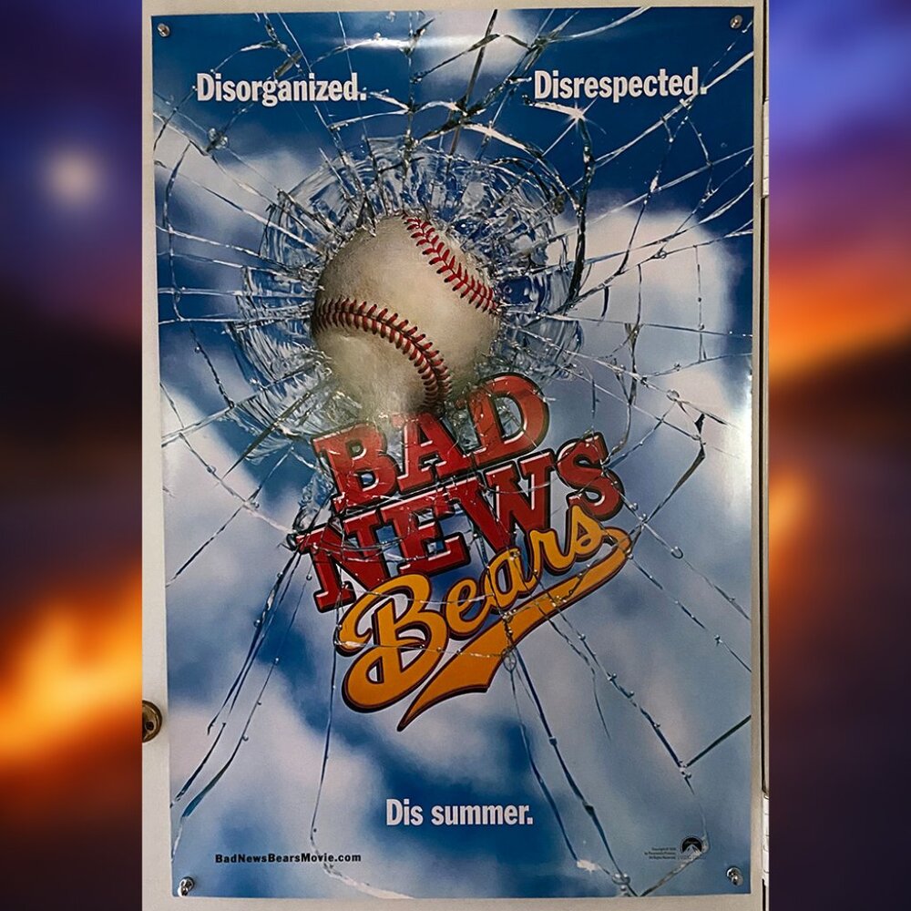 BAD NEWS BEARS (2005) - ORIGINAL DOUBLE SIDED ADVANCE MOVIE POSTER